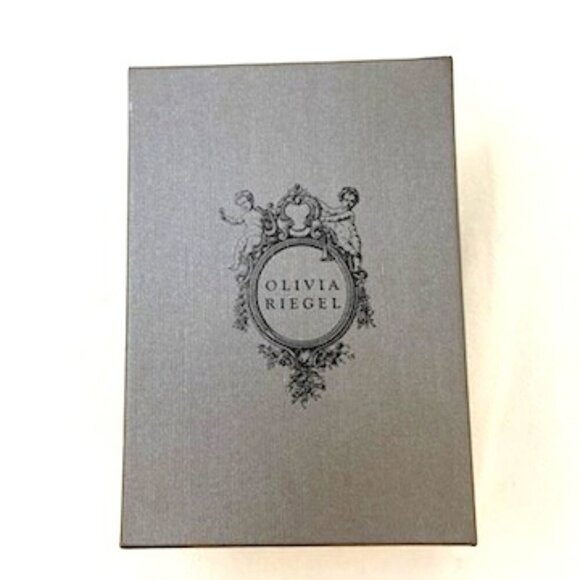 Front Gate Olivia Riegel Bottle Stopper Hand-Set Swarovski Crystals Poinsettia - Picture 5 of 6